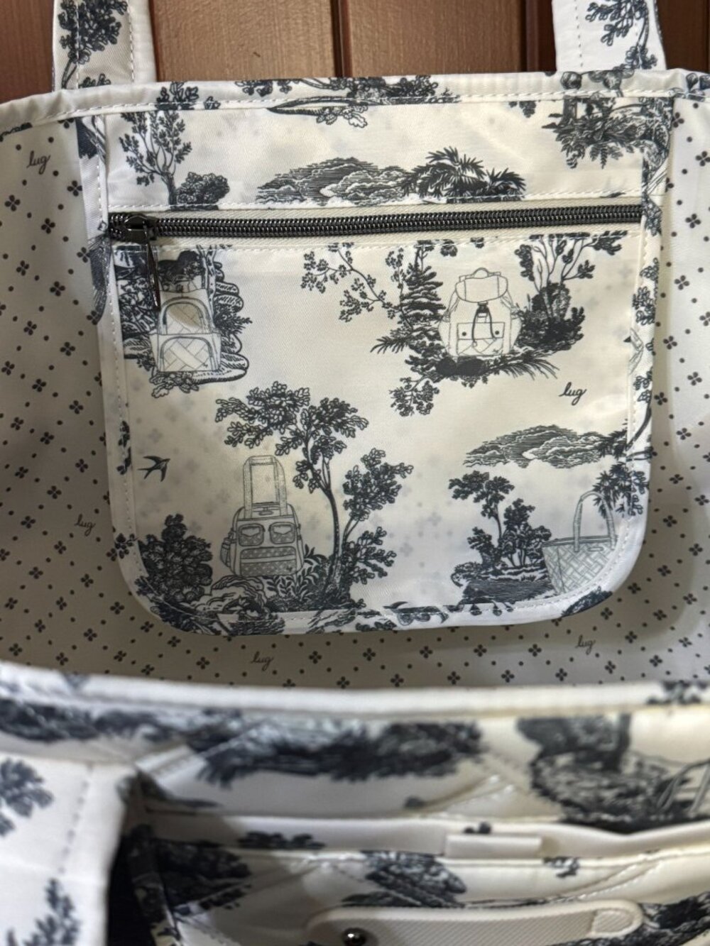 LUG Longboat LE Carry-All Tote NWT Black - Picture 4 of 8